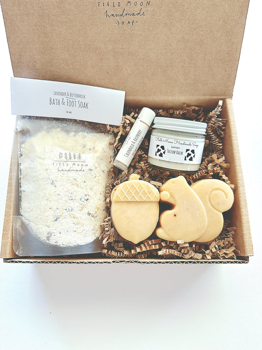 Pumpkin Soap & Tallow Balm Gift Set