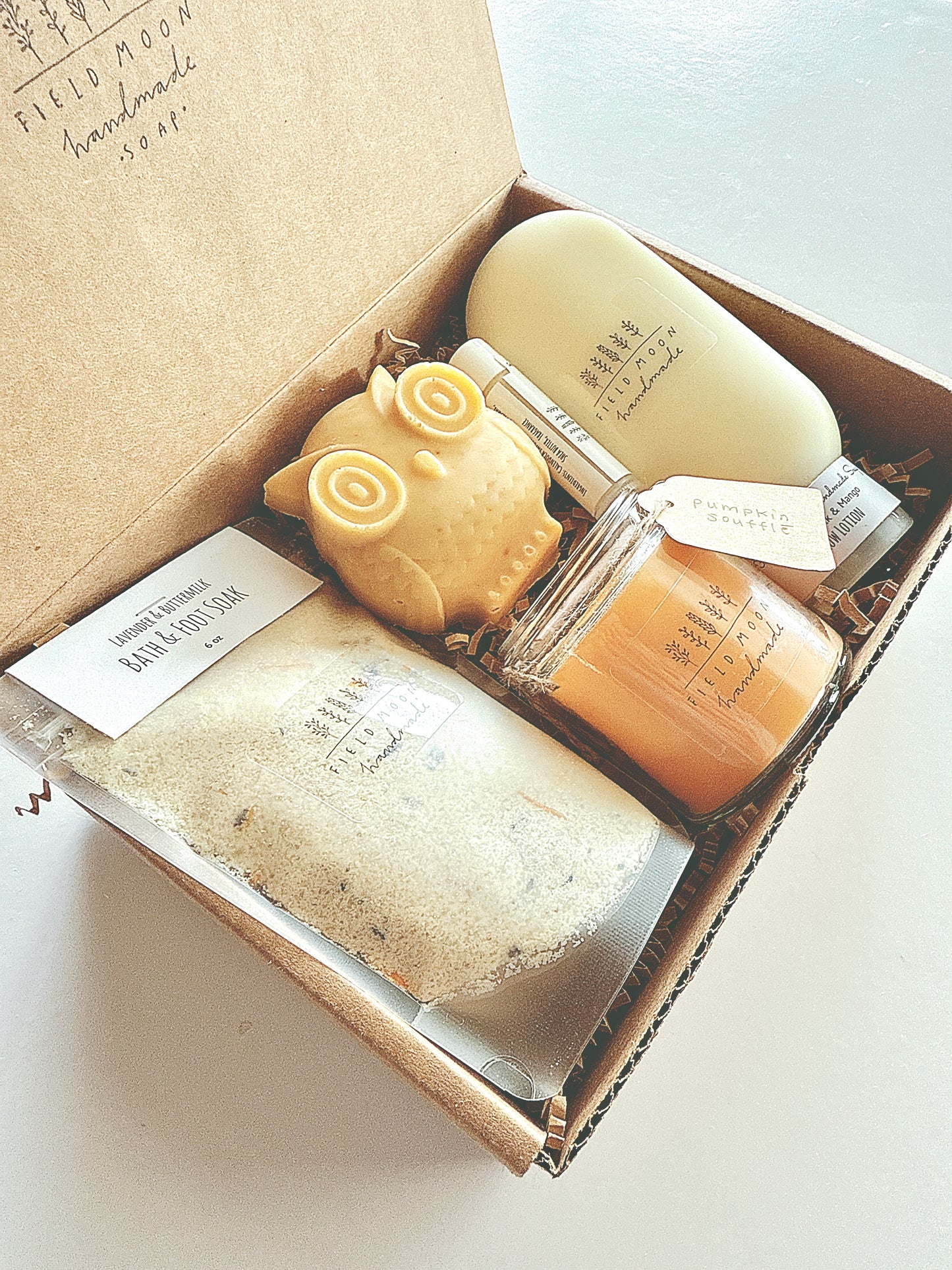 Pumpkin Soap & Candle Gift Set