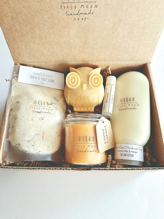 Pumpkin Soap & Candle Gift Set
