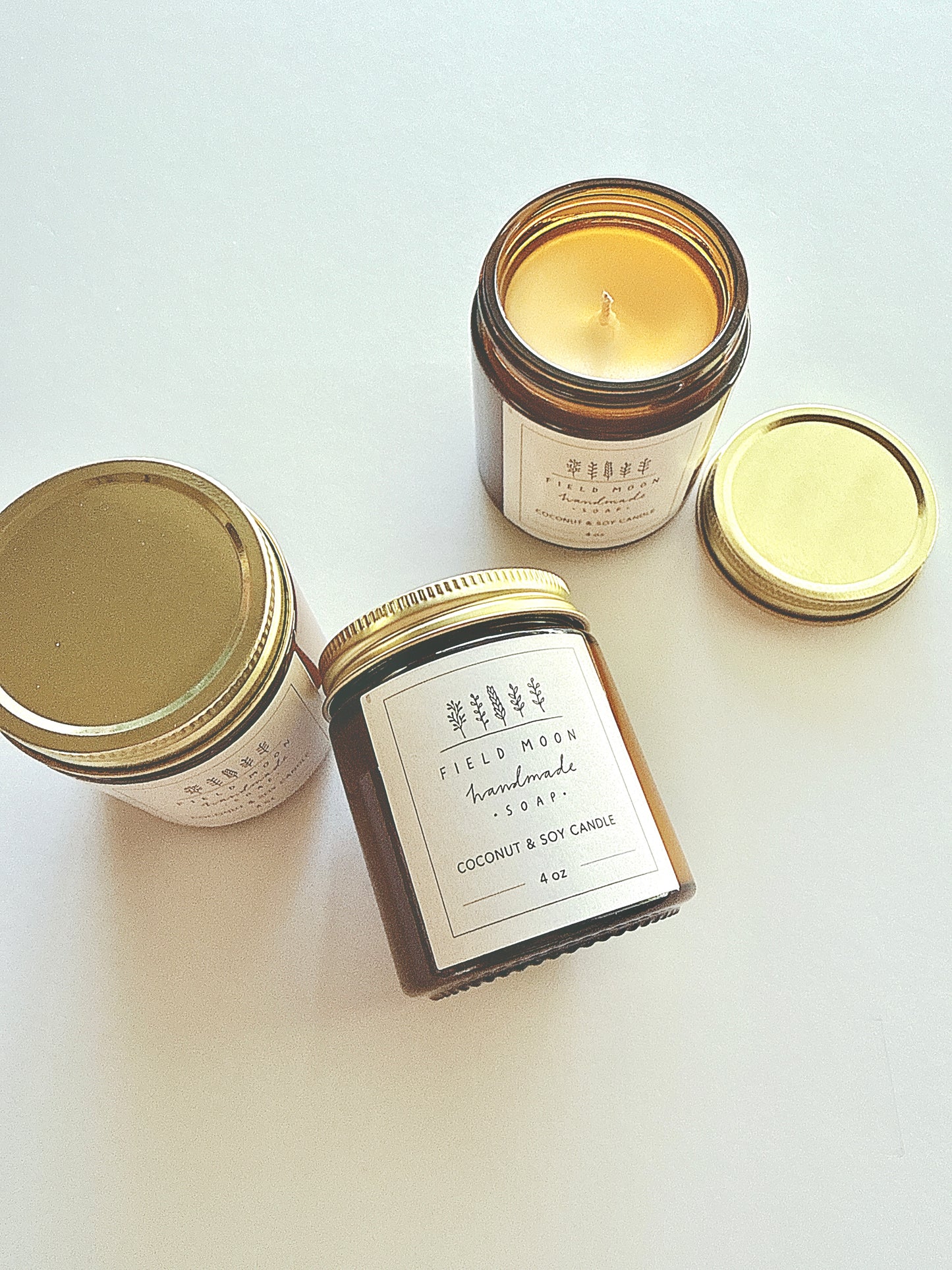 Field Moon Candle