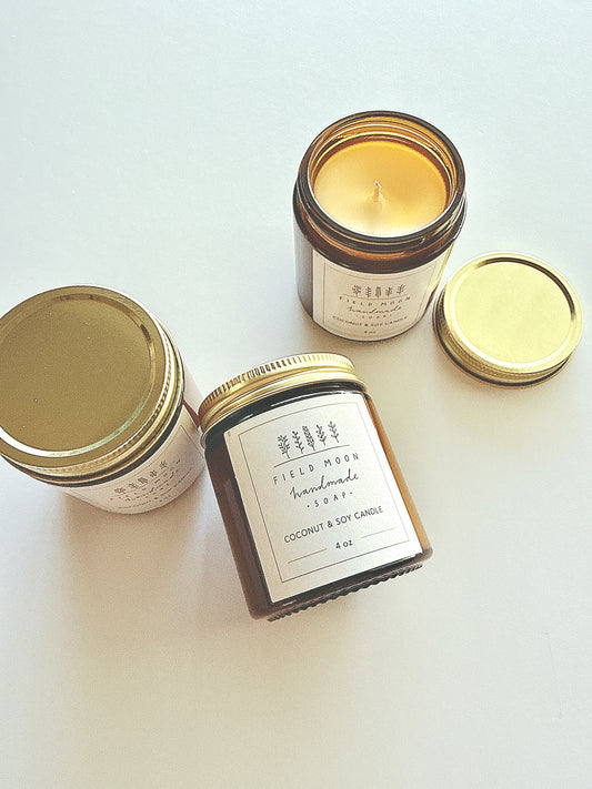 Field Moon Candle