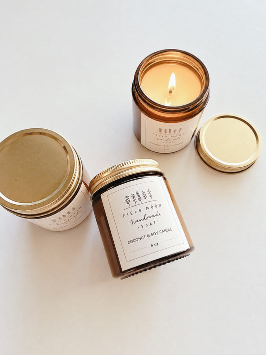 Field Moon Candle